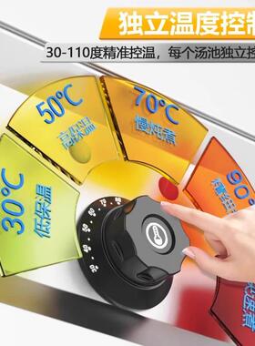 煮面炉商用电加厚立MAGA-102不式煮热机烫粉炉饺子汤面炉锈钢面面