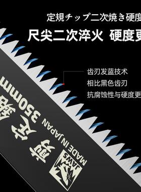 锯树锯子家用小型手持手锯伐木锯快速折叠锯木头神器据木工手工锯