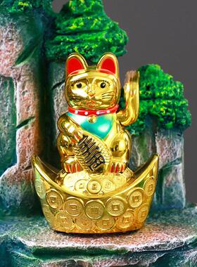 假山流水摆件循环水小型客厅桌面风水轮家用装饰创意造景开业送礼