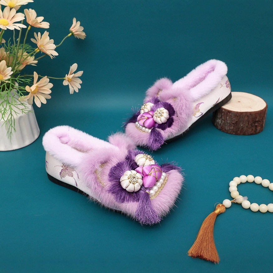 棉鞋成人虎头鞋2026新款国潮复古民族风平底女式鞋民族鞋,淘宝优惠券,粉丝福利购,淘宝优惠卷