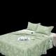 High-end natural pure bamboo fiber mat three-piece set sheet soft mat thickened cover machine washable ice silk air conditioning mat