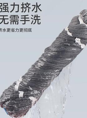 好用旋转脱水拖把旋转拖把免手洗拖把懒人伸缩杆干湿两用拖布家用
