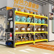 Household shelves multi-layer floor-standing balcony debris storage racks Commercial supermarket station warehouse storage racks