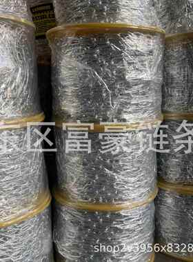 缠轮纸箱装铁链条766短763长5685中环铁链子轮镀锌铁链子链条