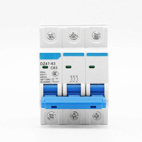 小型断路器DZ47-63 空气开 关家用保护器1P2P 3P 4P C16A32A40A63 - 图3