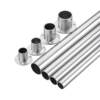 304 stainless steel clothes hanging rod, adjustable balcony clothes drying rod, modern simple wardrobe hanging rod, multi-size customization