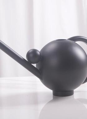 现代北欧茶壶样板间桌面组合茶室客厅设计师创意金属软装饰品摆件