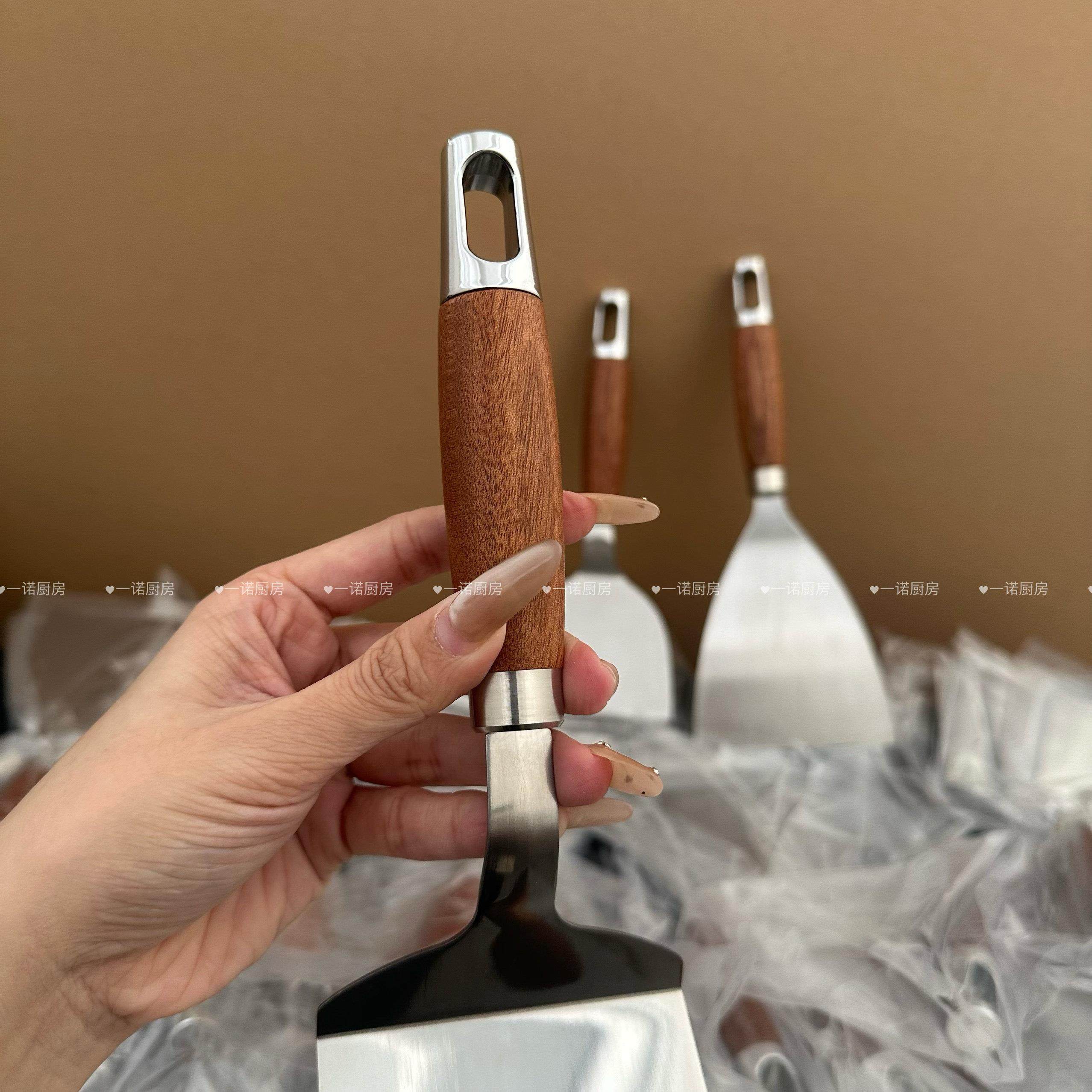 一诺厨房不锈钢煎铲提拉米苏专用铲子铁板烧平铲料理铲煎饼果子铲,淘宝优惠券,粉丝福利购,淘宝优惠卷