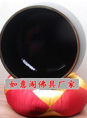 纯铜大磬大殿早晚课铜磬僧磬黄铜磬钵盂台湾工艺磬钵修行钵佛音碗