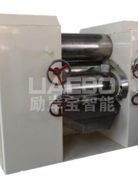 供应 液压型手动型直立式工业三辊研磨机 瓜尔胶皂粒油墨研磨机