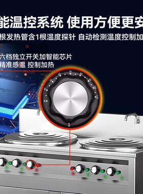 煮面炉商用双头多功能煮面桶电热款熬汤麻辣烫汤炉卤煮熬
