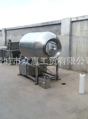 全自动肉制品真空滚揉机辣白菜入味腌制设备鸡柳卤制品滚揉计