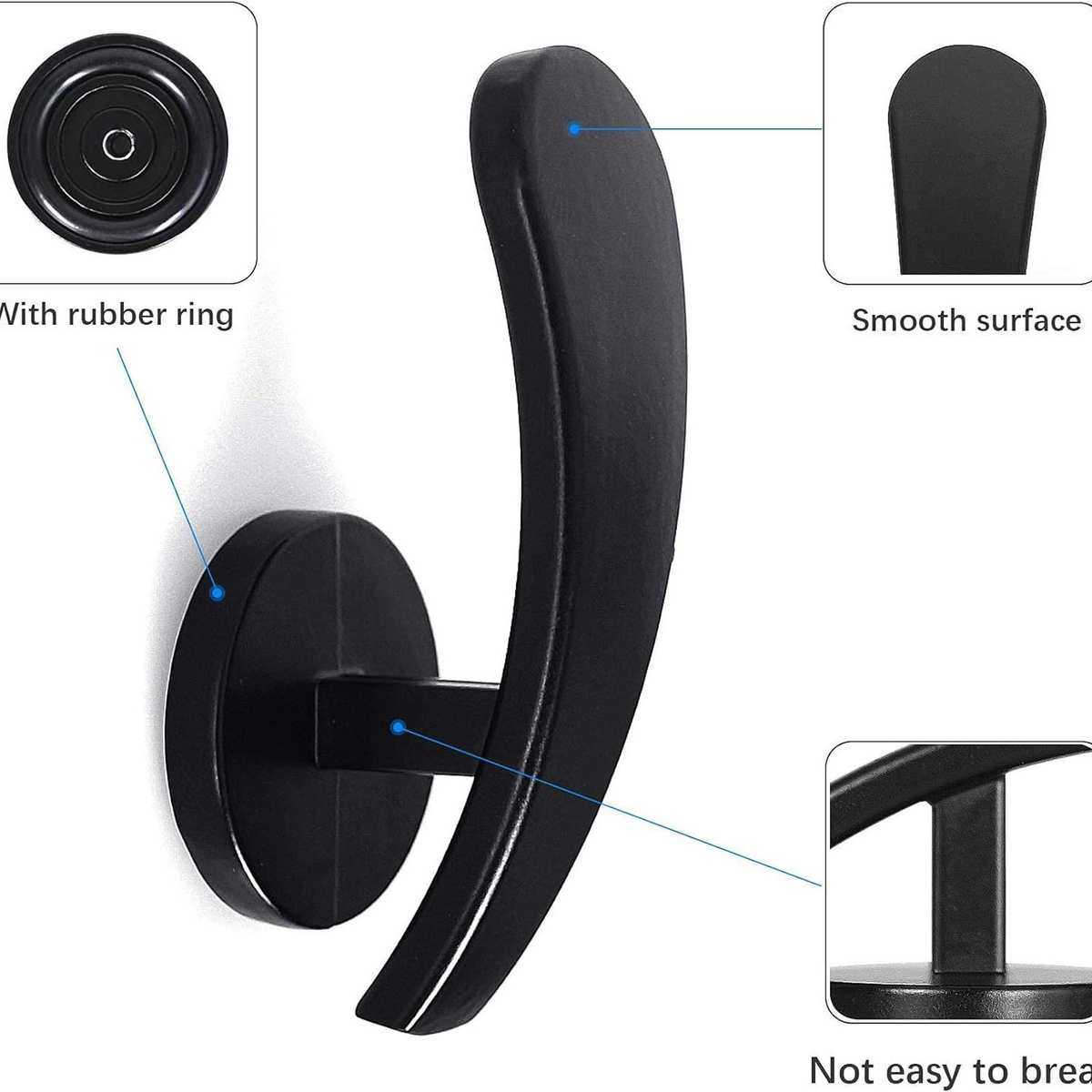 窗帘配件窗帘黑色逗号挂钩2个套装 窗帘铝合金支架挂钩,淘宝优惠券,粉丝福利购,淘宝优惠卷