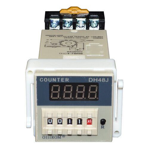 数字显示数字计数器继电器Dh48J-11A计数器Dh48J-A计数器11针带内 - 图1