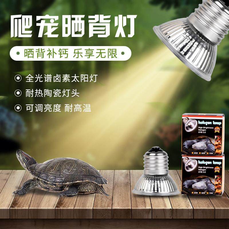 乌龟晒背灯卤素保温宠物水龟缸加热灯架夹灯罩uva+uvb补钙太阳灯,淘宝优惠券,粉丝福利购,淘宝优惠卷