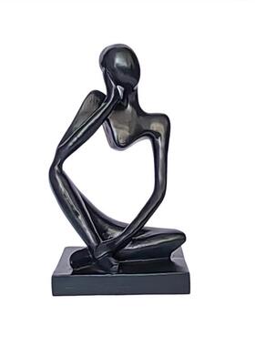 轻奢树脂摆件家酒柜摆居XT0030设树摆脂工艺品摆意件抽象人物创艺