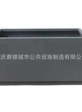 户外简约花盆花箱景观花池街道落地式花箱景观花槽种植槽