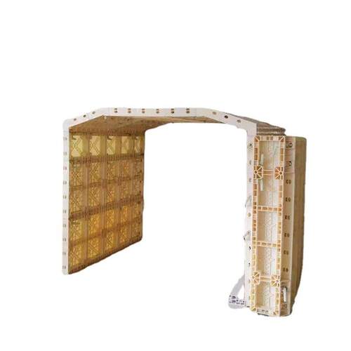 塑钢模板现浇混凝土水沟水渠涵洞管廊挡墙塑料模具防撞 - 图3