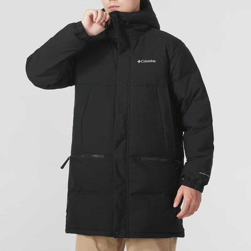Columbia 哥伦比亚正品新款男士连帽宽松户外羽绒服WE0994011