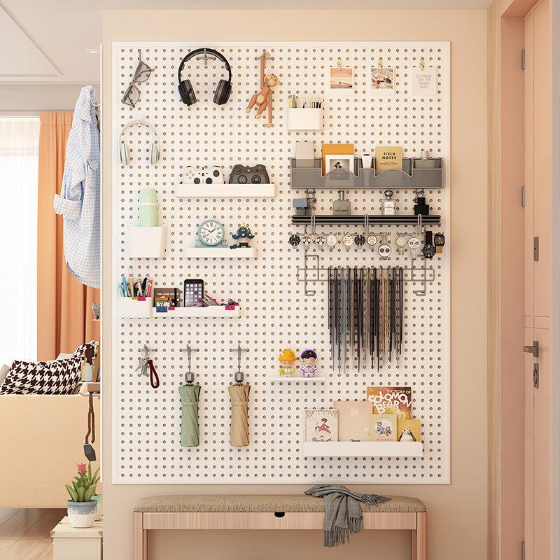 Desktop hole plate storage rack without punching vertical clip-type desk storage accessories office desk work station bezel