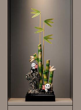 节节高升富贵竹入户玄关壁龛摆件客厅电视柜家居装饰乔迁新居礼物