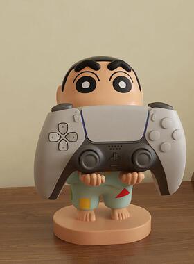 蜡笔小新游戏机手柄支架Ps4支架Ps5手柄存储衣架装饰电脑装饰品