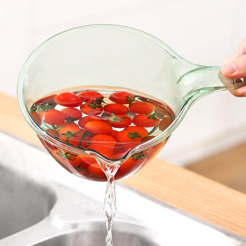 家用厨房摔不破水勺加深加厚长柄塑料大号创意透明舀水瓢洗头勺子,淘宝优惠券,粉丝福利购,淘宝优惠卷