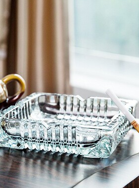 Creative and trendy multifunctional glass ashtray for home l