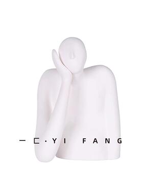 现代阶件样板儿童房波点抽象猫摆 创房意梯酒店样品屋展示YFZH02