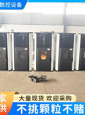 厂家现货生物质燃烧料取暖炉子家用室内新型科技智能采暖炉