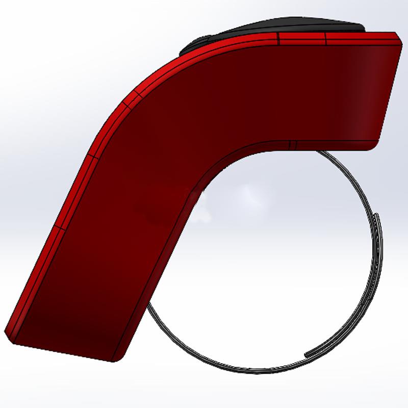 Ring counter injection molding shell mold processing Portable ring charging digital display timer design and development factory