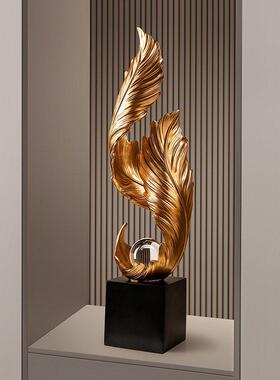 轻奢入户玄关壁龛风生水起酒柜装饰品摆件客厅电视柜乔迁开业礼物