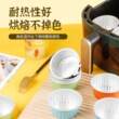 空气炸锅专用防油锡纸盘碗可重复使用家用烤箱蛋糕布丁杯烘焙模具