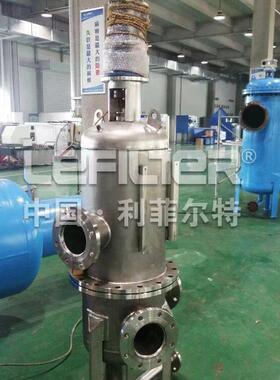 立式水中除杂自清洗过滤器冷却塔水处理碳钢智能自清洗过滤器