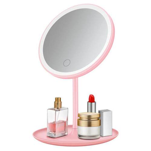 LED makeup mirror with lamp desktop fill light small mirror - 图3