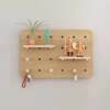 Perforated board electric meter box decorative painting without punching electric box shielding rack wall-mounted shielding box decorative shelf manufacturer
