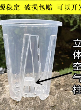 蝴蝶兰专用花盆塑料透气青山花瓶