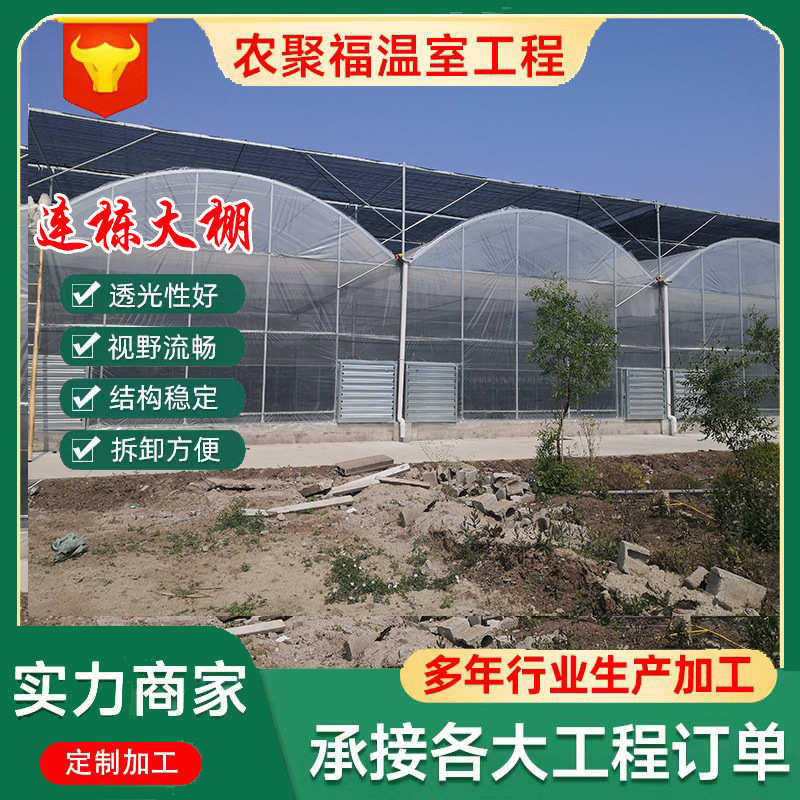 厂家安装薄膜连栋温室大棚花卉育苗种植大棚农业蔬菜连栋温室大棚,淘宝优惠券,粉丝福利购,淘宝优惠卷