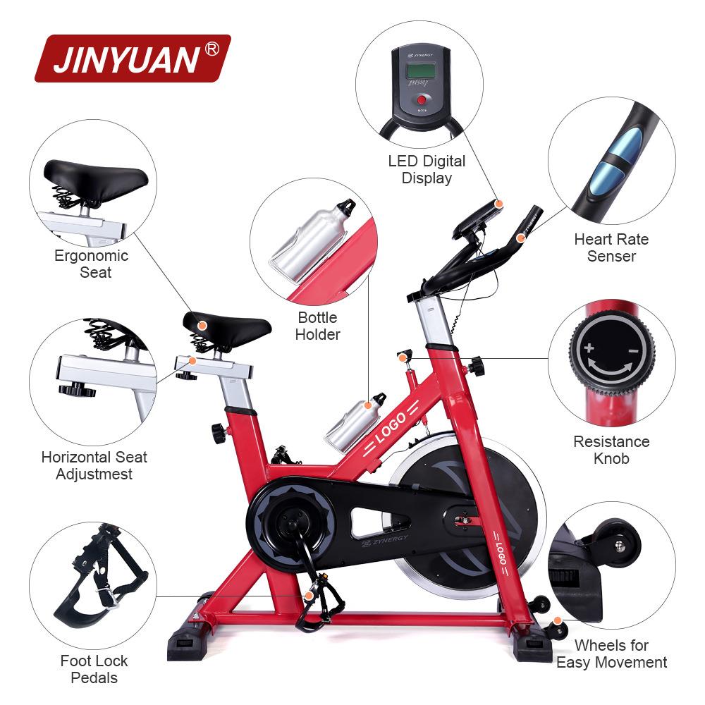 Cross-border popular spinning bike, ultra-quiet home exercise bike, indoor cycling sports equipment, fat-burning fitness