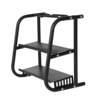 Three-layer dumbbell rack household multi-functional storage rack multi-layer vertical women's kettlebell rack full set combination