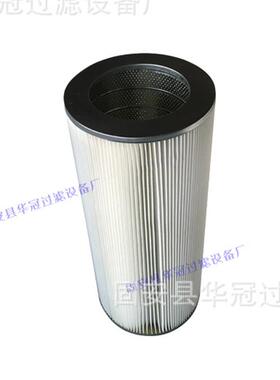 华冠厂家抛丸机折叠空气滤芯工业除尘滤芯精密除尘器滤筒