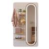 Hole board full-length mirror integrated home wall full-length mirror custom porch storage rack wall-mounted coat rack full-length mirror