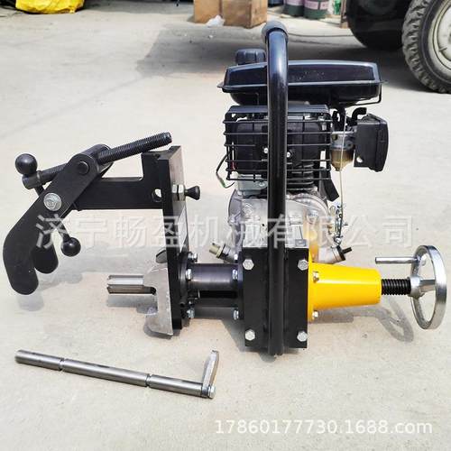 轨道打眼机铁路用钢轨钻孔机120型轨道打孔机QU80起重轨钻眼器 - 图0