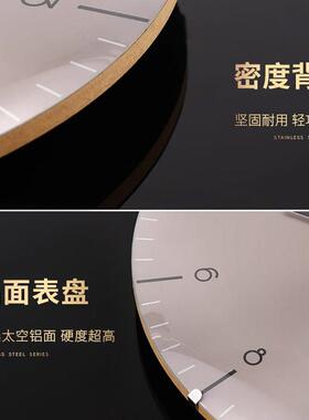 钟表挂钟简约G042Q104高端大气挂墙奢新时轻钟艺术2026款客时厅现