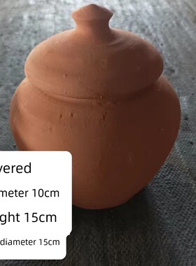 五色土陶罐老式土陶盆粗陶罐聚宝盆陶罐器皿五方土五行土专用容器