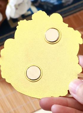 苏州文创冰箱贴中国城市定制金属烤漆国风国潮立体苏州园林冰箱贴