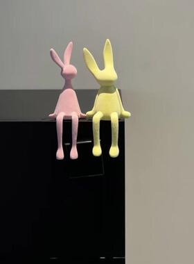 成群坐兔长耳兔饰品客厅入口电视柜鞋柜酒店软装礼品