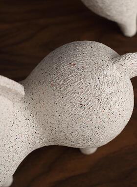 新中式树脂抽玄象马摆件客厅装电视柜关软奢饰品轻酒LWO店办公室