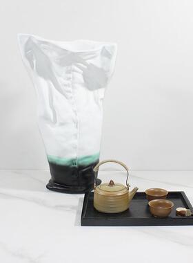 新式水墨渐变花中瓶样板家酒店民宿组合居间软装花器工艺品QGY摆