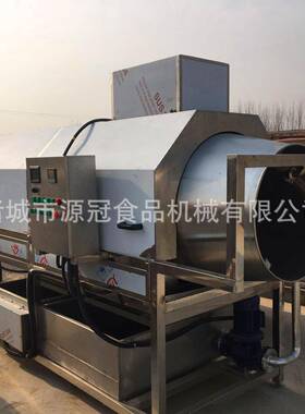 多功能包装袋洗袋机 海产品肉类螺旋毛刷清洗机 不锈钢滚筒洗袋机